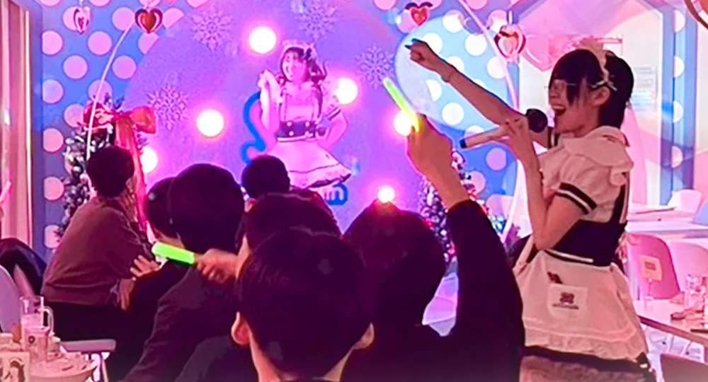 ライブステージの盛り上がり